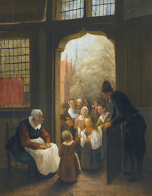 The Whitsun Bride, 1660, Jan Steen
