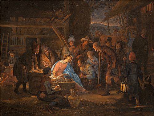 Adoration of the Shepherds, 1660, Jan Steen