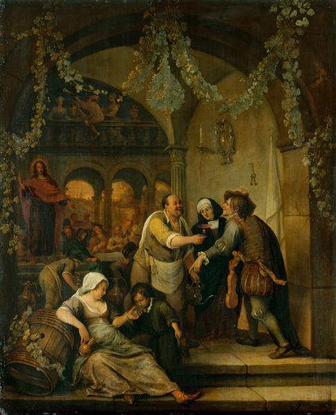 Les Noces de Cana, 1650, Jan Steen