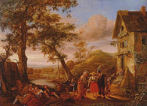 Gypsies in a Landscape, 1660, Jan Steen
