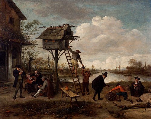 The Dovecote, 1660, Jan Steen