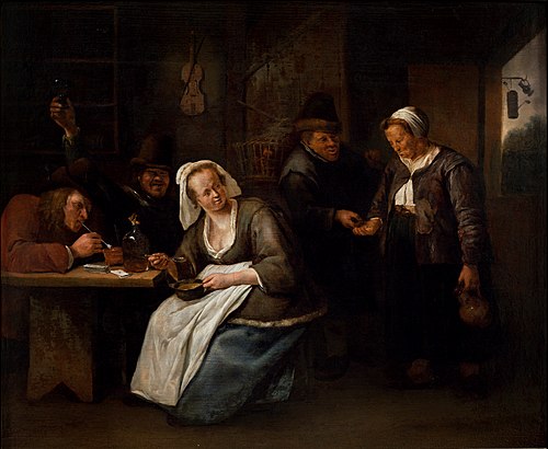 A Country Inn, 1660, Jan Steen