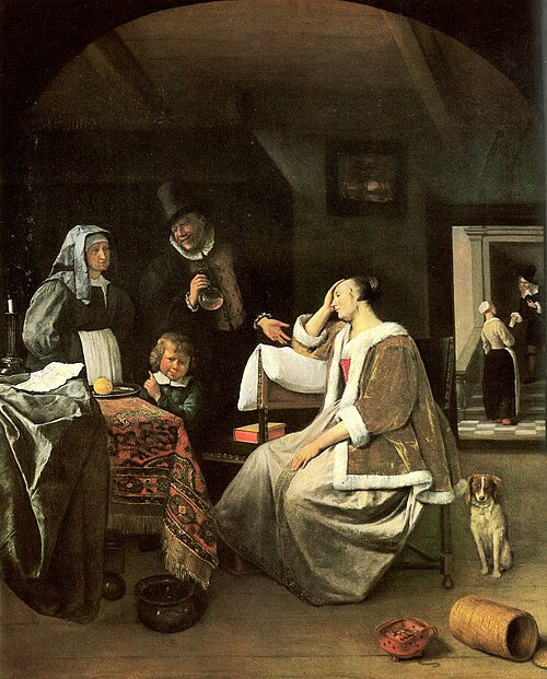 Lovesickness, 1658, Jan Steen