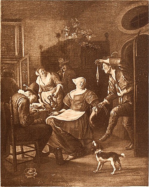 The Gallant Offer, 1660, Jan Steen