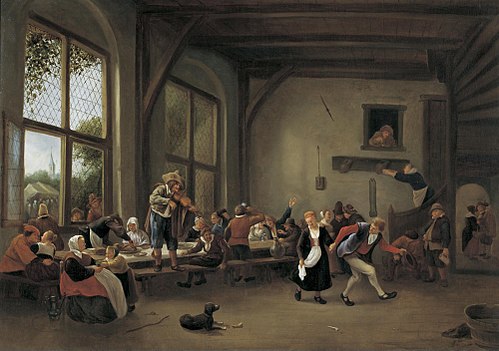 A Wedding Feast, 1677, Jan Steen