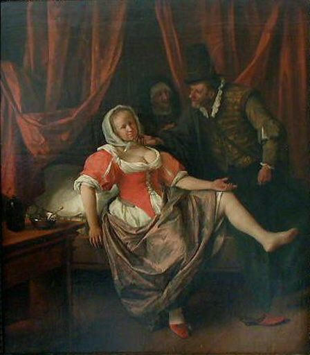 La ribaude, 1660, Jan Steen