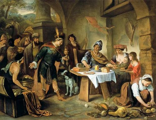 Manius Curius Dentatus and the Samnite Ambassadors, 1670, Jan Steen