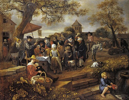 Quack Doctor, 1667, Jan Steen