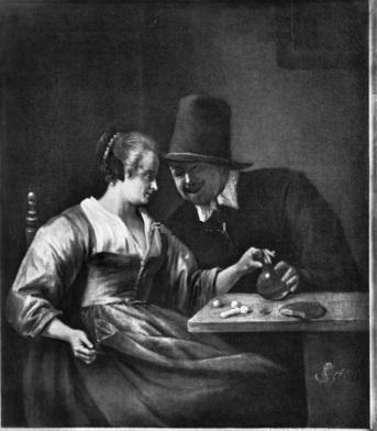A Couple at Wine, 1650, Jan Steen