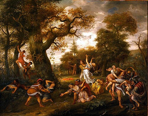 Rape of the Sabine Women, 1666, Jan Steen