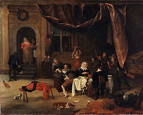 Return of the Prodigal Son, 1660, Jan Steen