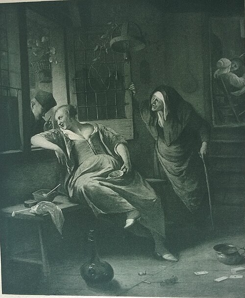 The Courtesan and the Jesuit, 1660, Jan Steen