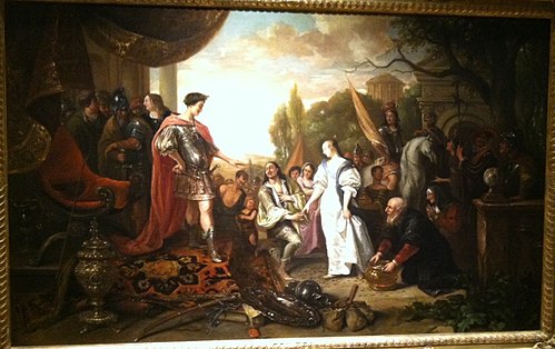 Generosity of Scipio, 1660, Jan Steen