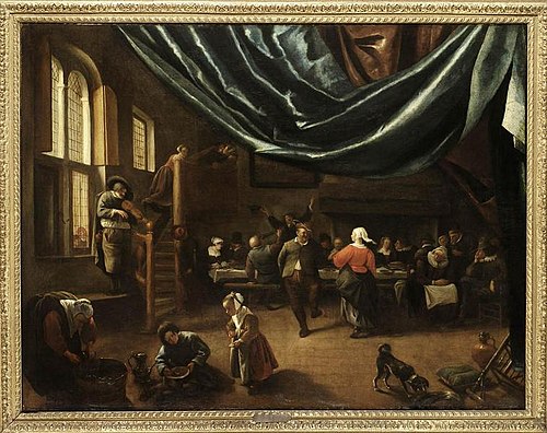 Scène d'auberge, 1660, Jan Steen
