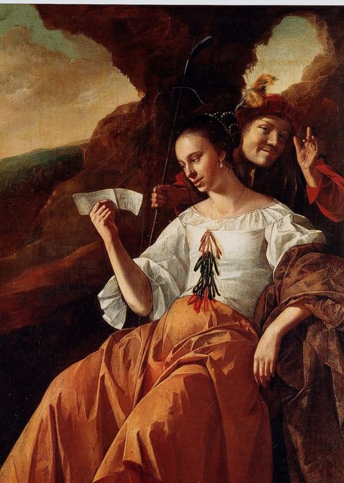 La lettre, 1660, Jan Steen