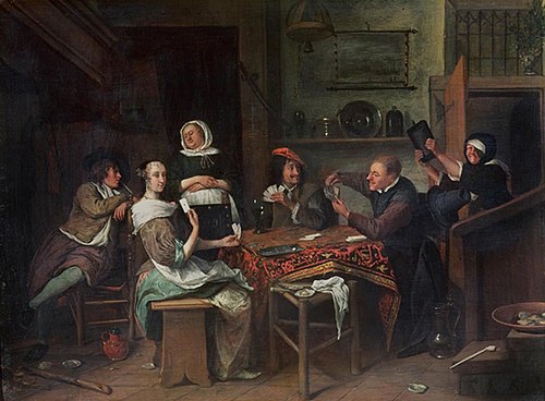 The False Players, 1665, Jan Steen