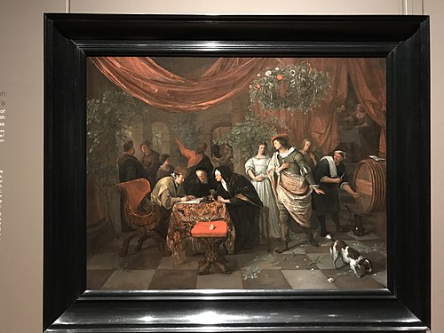 The Marriage of Tobias and Sara, 1670, Jan Steen