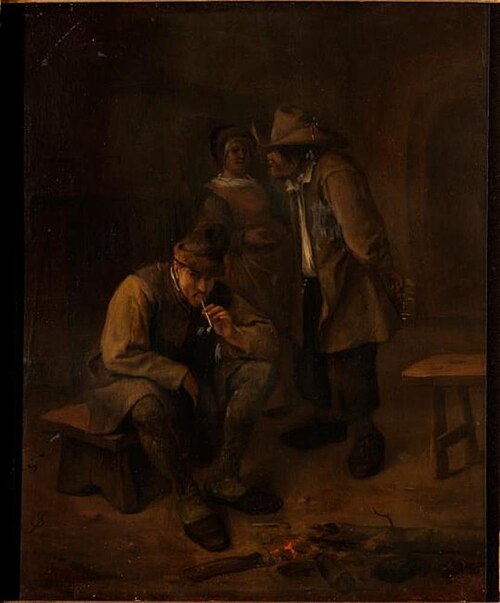 Smoker, 1650, Jan Steen