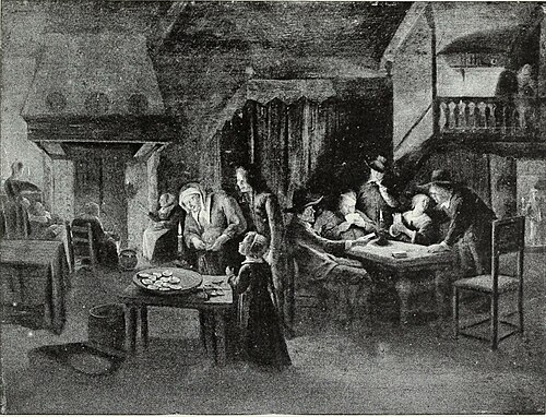 Tavern Scene by Candlelight, 1660, Jan Steen