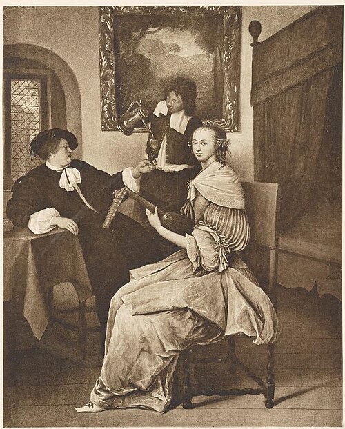 The Luteplayer, or Family scene, 1660, Jan Steen