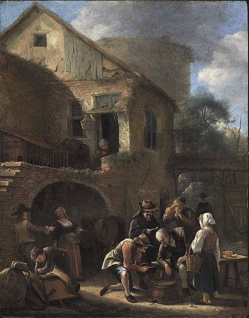 A Party of Peasants, 1649, Jan Steen
