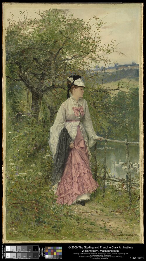 Contemplation, 1873, Adrien Moreau
