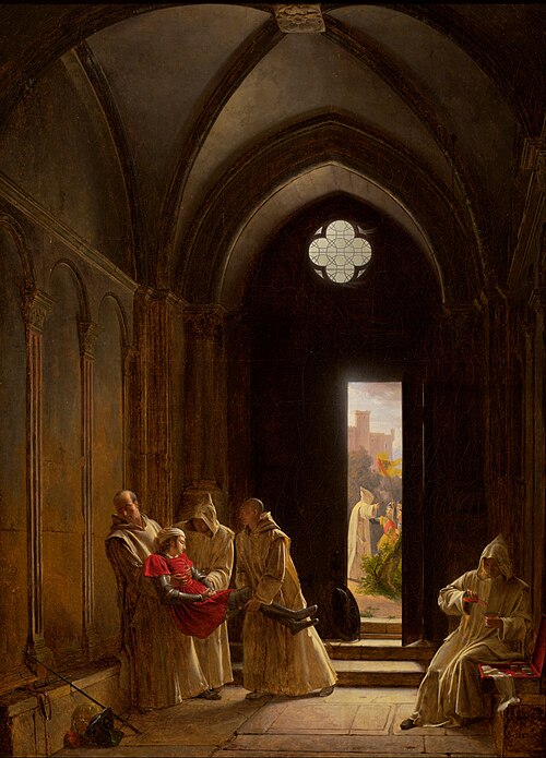 Mort du prince de Talmont, 1823, Fleury François Richard