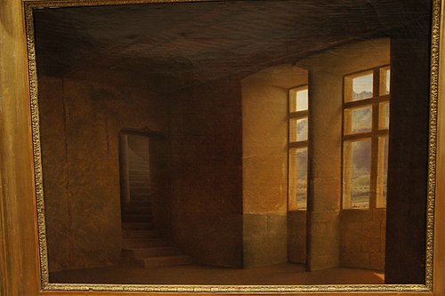 Intérieur du château Bayard, 1650, Fleury François Richard