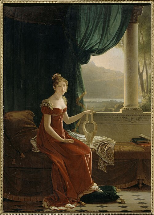Queen Hortense of Holland, 1815, Fleury François Richard