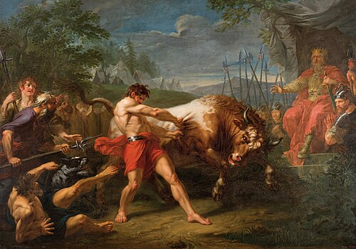Testing the strength of Jan Usmar, 1796, Grigori Ougrioumov