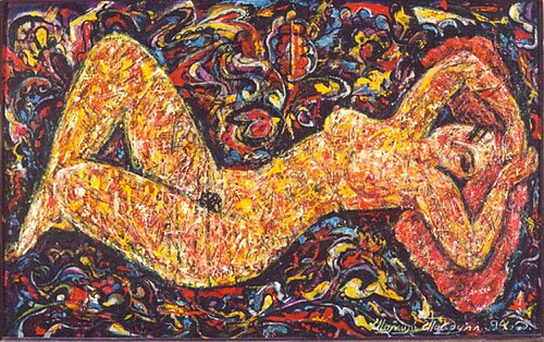 August. Nude, 1994, Şamil Şäydullin
