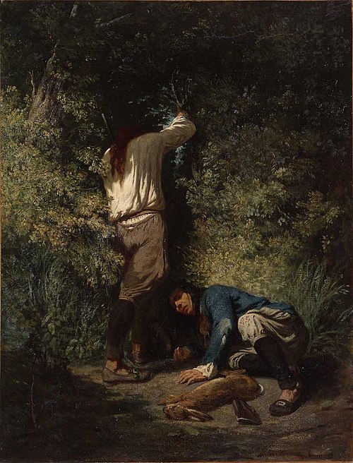 Retour de chasse, 1861, Évariste-Vital Luminais
