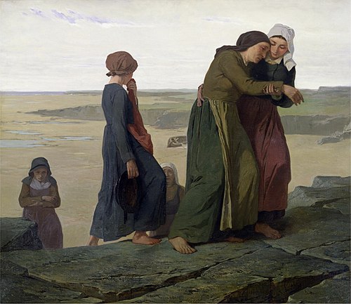 La Veuve, 1865, Évariste-Vital Luminais
