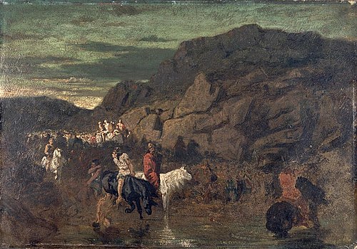 Halte de hordes mérovingiennes, , Évariste-Vital Luminais