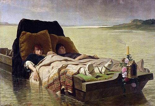 Les Énervés de Jumièges, 1880, Évariste-Vital Luminais