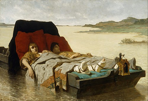 Les Énervés de Jumièges, 1880, Évariste-Vital Luminais