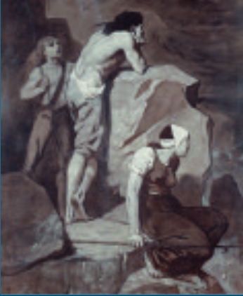 Les pilleurs de mer, 1860, Évariste-Vital Luminais