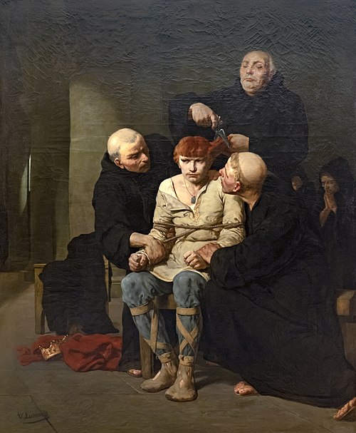 Le dernier des Mérovingiens, 1850, Évariste-Vital Luminais
