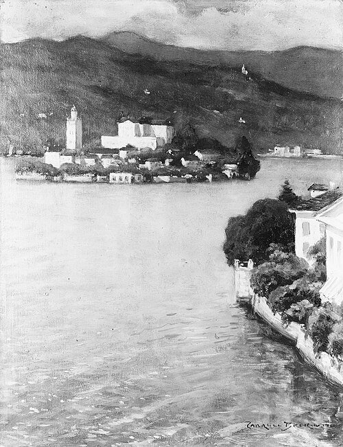 Lake of Orta, 1910, James Carroll Beckwith