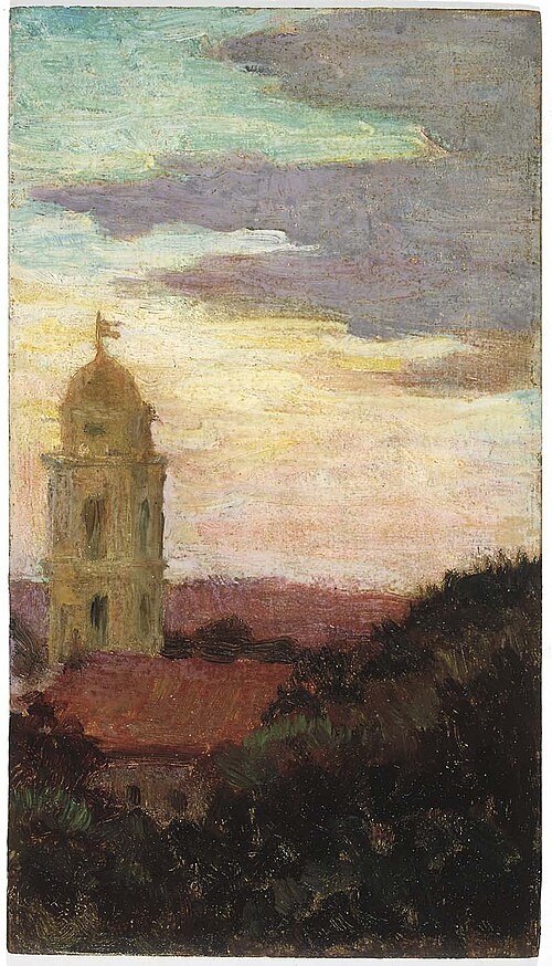 St. Isidor, Rome, 1911, James Carroll Beckwith
