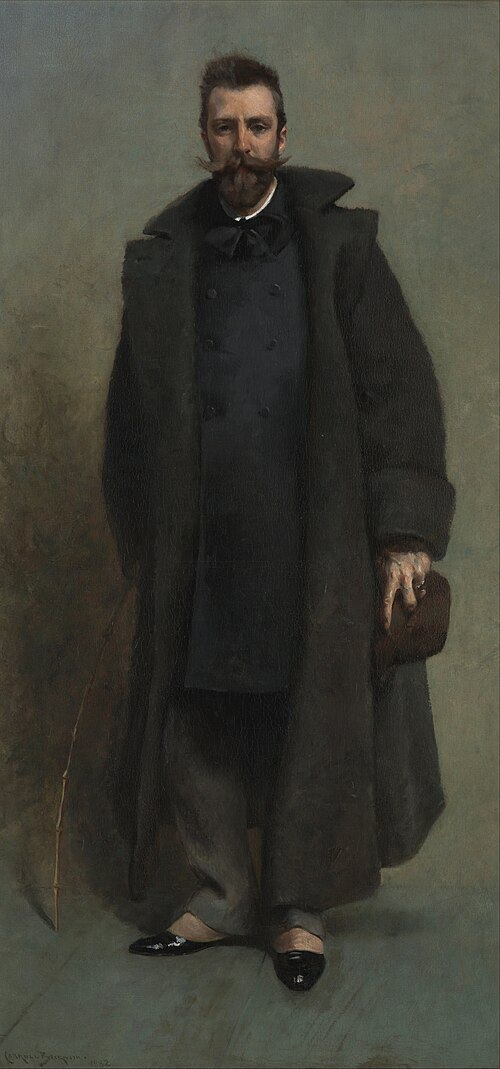 Portrait of William Merritt Chase, 1881, James Carroll Beckwith