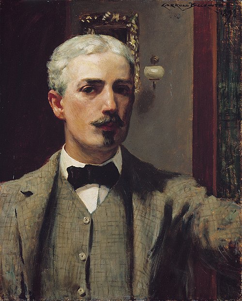 Self Portrait, 1898, James Carroll Beckwith