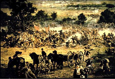 Cyclorama de Gettysburg, 1883, Paul Philippoteaux