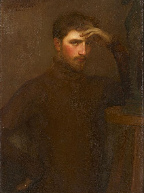 Portrait de Carl Ernst von Stetten, 1878, Gustave Courtois