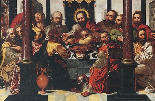 Last Supper, 1602, Carel van Mander