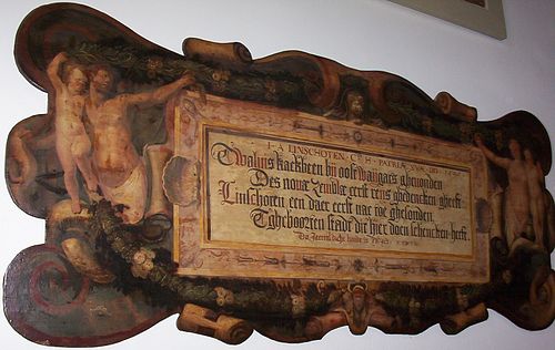 Whale jawbone memorial, 1596, 1596, Carel van Mander