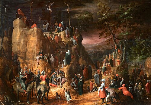 Crucifixion, 1592, Carel van Mander