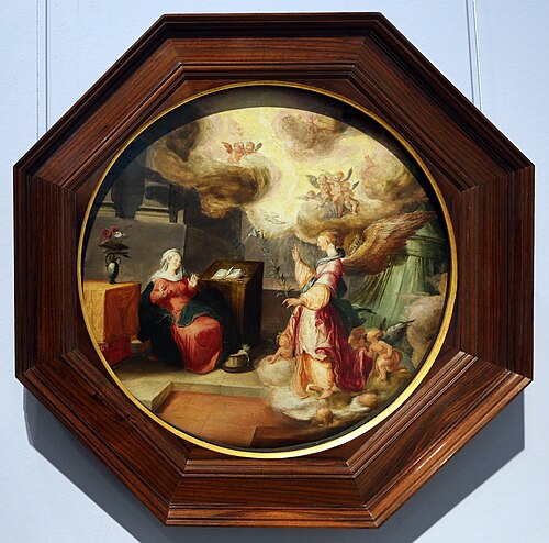 The annunciation, 1595, Carel van Mander