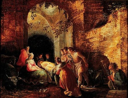 L’Adoration des bergers, 1598, Carel van Mander