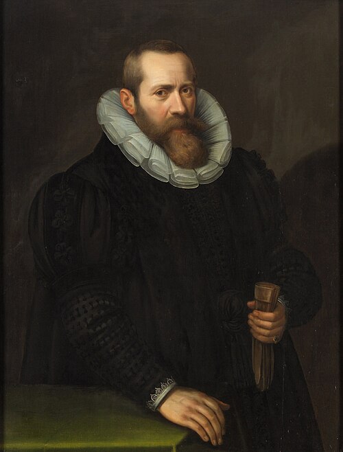 Portrait of a man, 1592, Carel van Mander